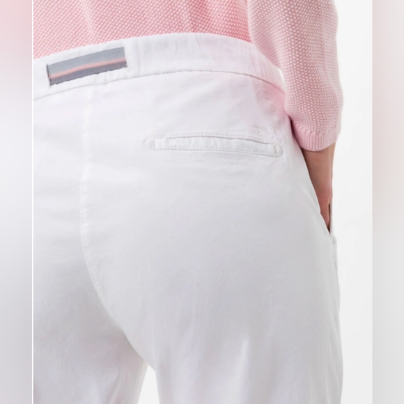 Brax - Mel style Chino trousers white size 26 NWOT - Picture 2 of 12